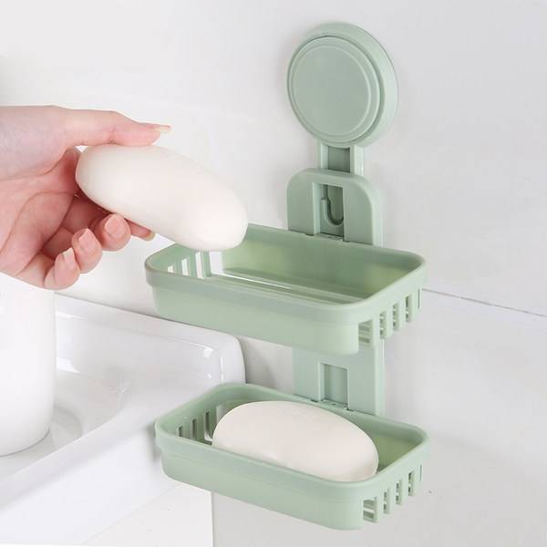 实用美观的储物架，打造清爽明亮的卫浴空间